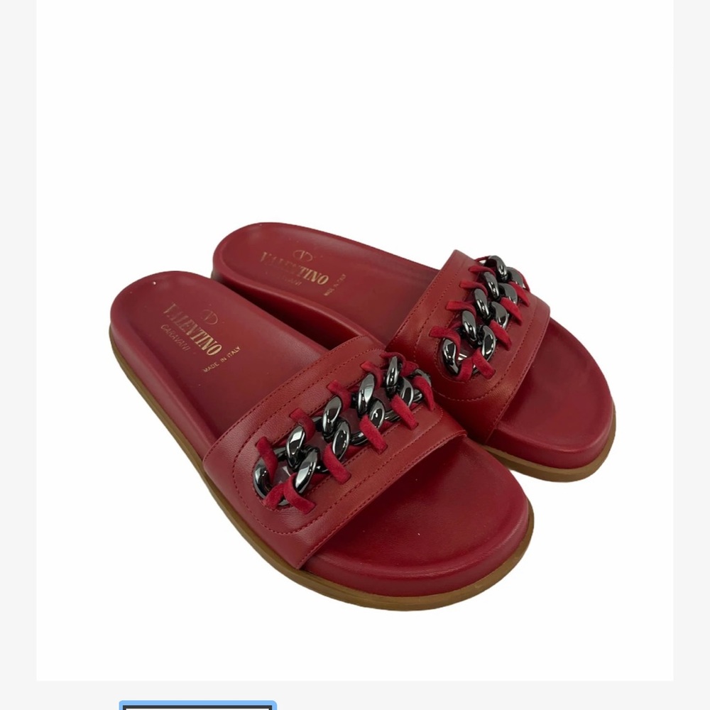 Valentino Chain Slides